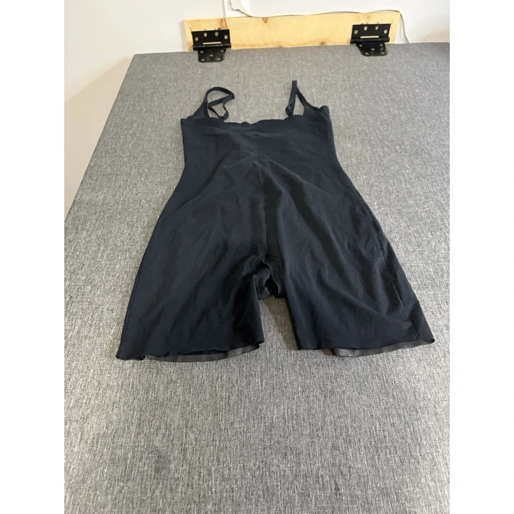 Wacoal Women's Black Shapewear Romper Sz L Style 802330